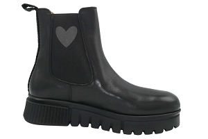 CRICKIT NAELLE  BOOTS CUIR NOIR<br>Noir