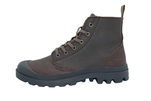 PALLADIUM PAMPA ZIP LTH HOM<br>Marron