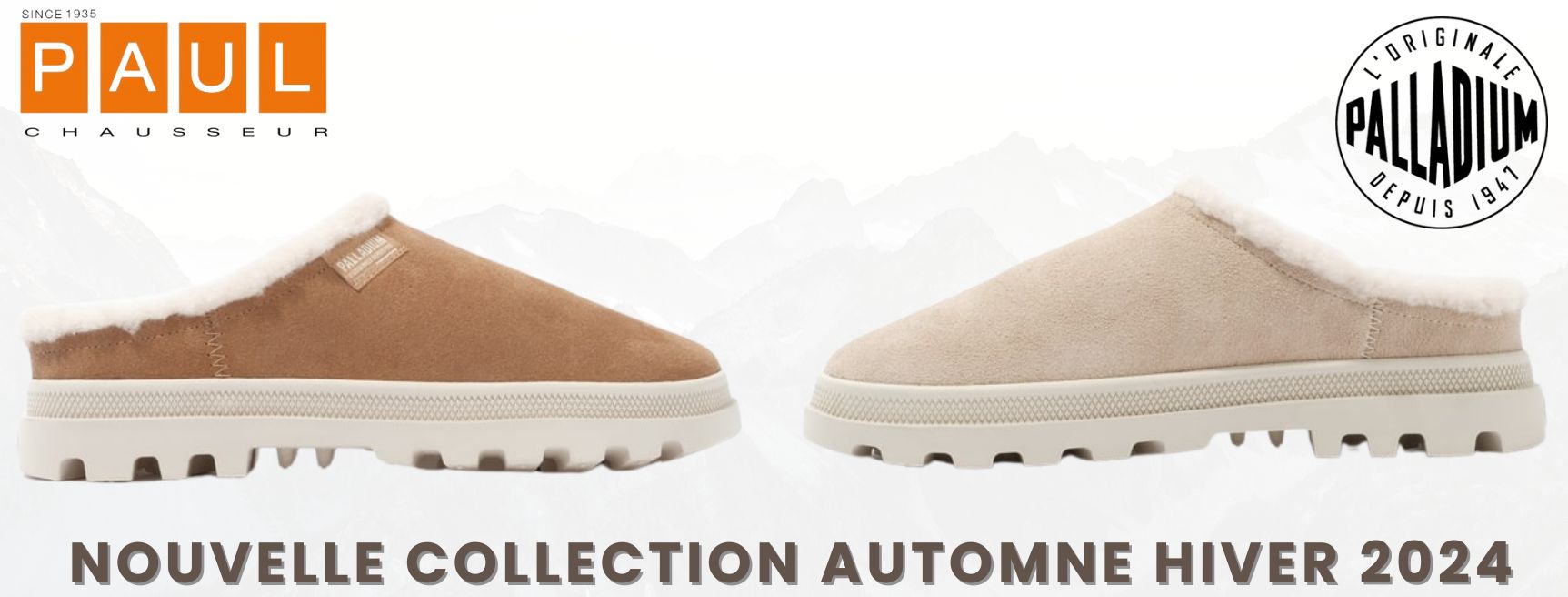 NOUVELLE COLLECTION PALLADIUM AUTOMNE HIVER 2024