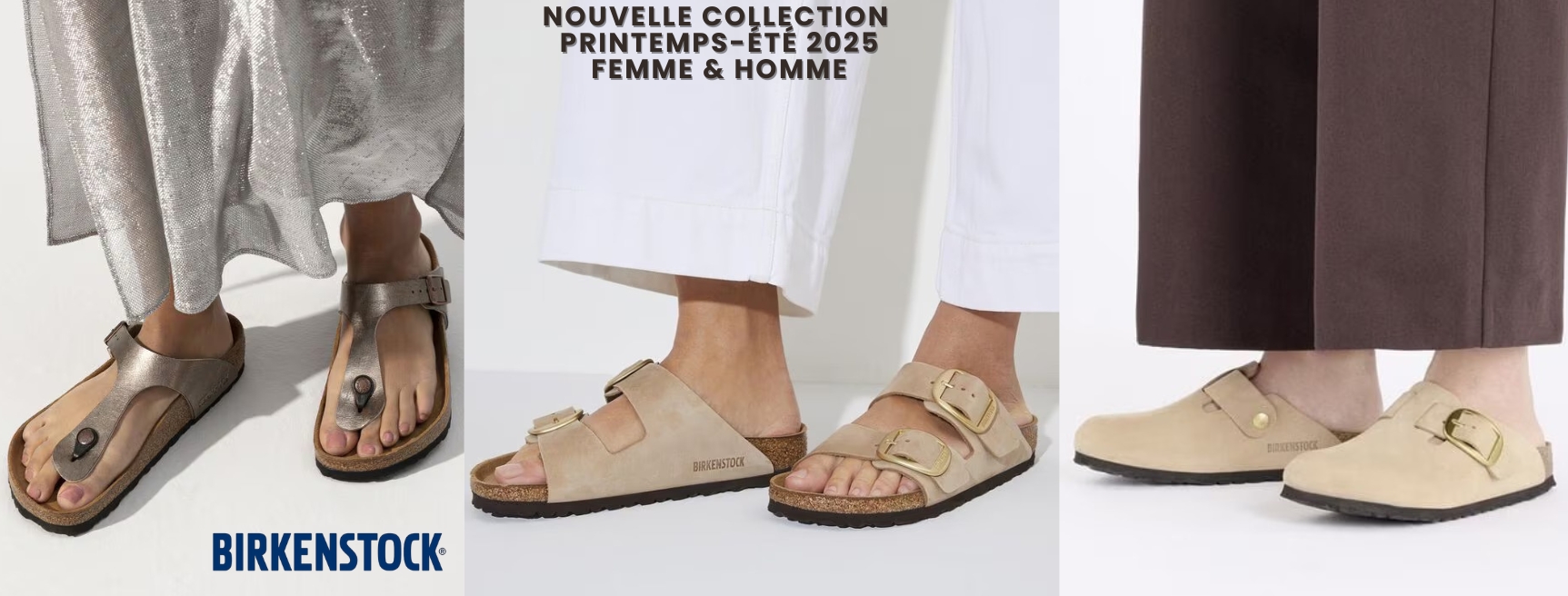 NOUVELLE COLLECTION birkenstock Printemps été 2025