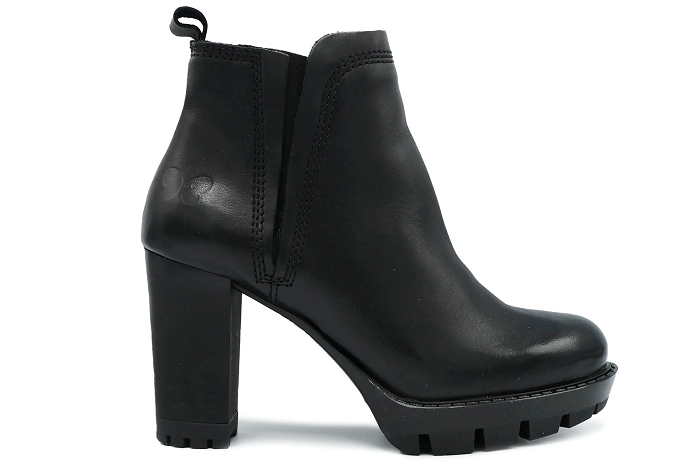 Felmini boots bottines 9063 cuir noir