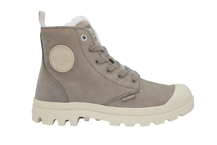 Palladium boots bottines pampa hi zip wl taupe