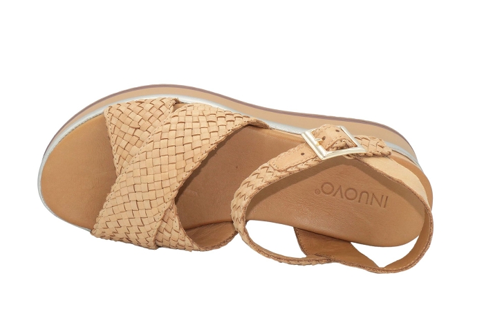Inuovo nu pieds sandale 98004 scisors camel3243101_5