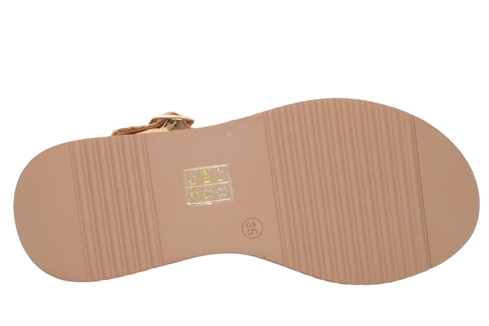 Inuovo nu pieds sandale 98004 scisors camel3243101_6