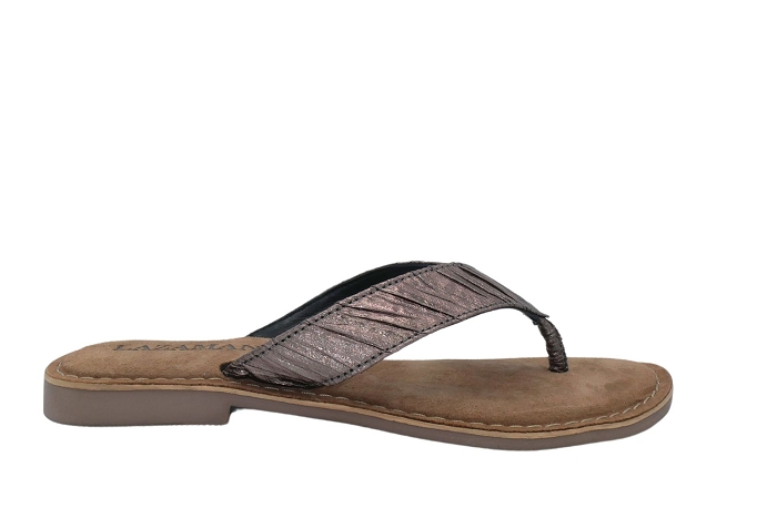 Lazamani nu pieds sandale 75479 bronze