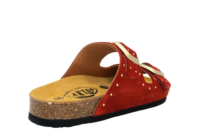 Plakton nu pieds sandale beta sq terracota3251001_3