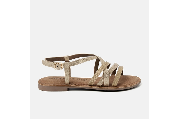 Lazamani nu pieds sandale 75888 np  or or