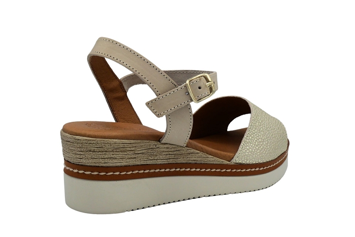 Evafruitos nu pieds sandale 569 mule bronze3255301_2