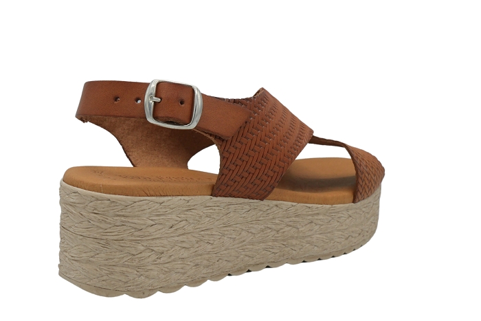 Evafruitos nu pieds sandale 714 marron3255601_3