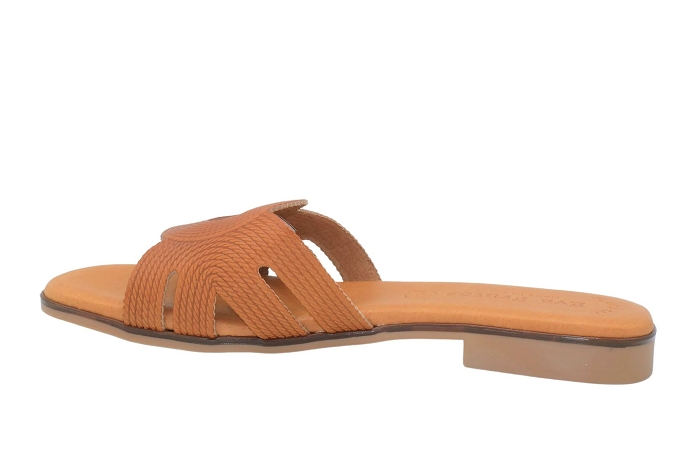 Evafruitos nu pieds sandale 3000 mule cognac3255901_2