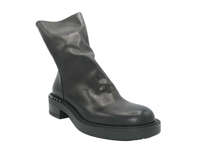 Metisse boots bottines as 05 cuir noir noir3257301_4