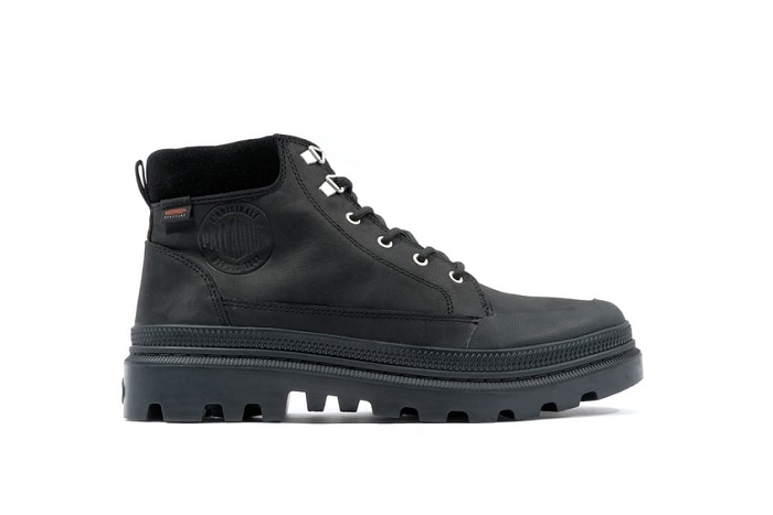 Palladium boots bottines pallatrooper buck noir