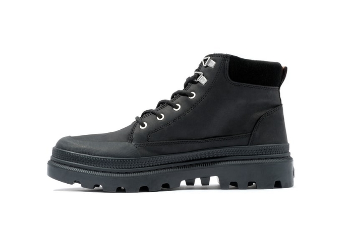 Palladium boots bottines pallatrooper buck noir3260301_2