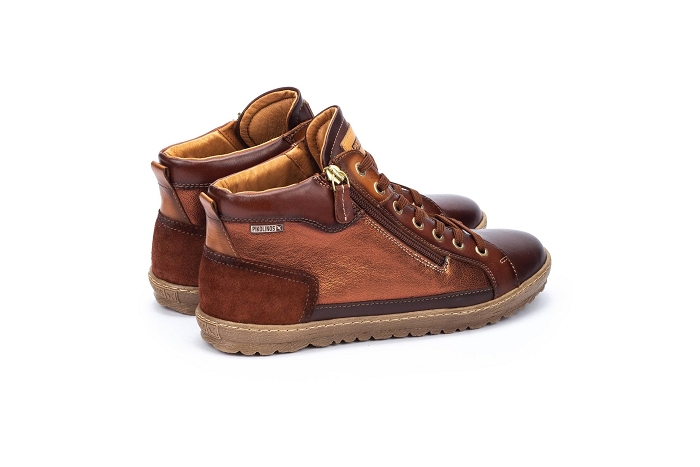 Pikolinos boots bottines lagos boots zip marron3273201_4