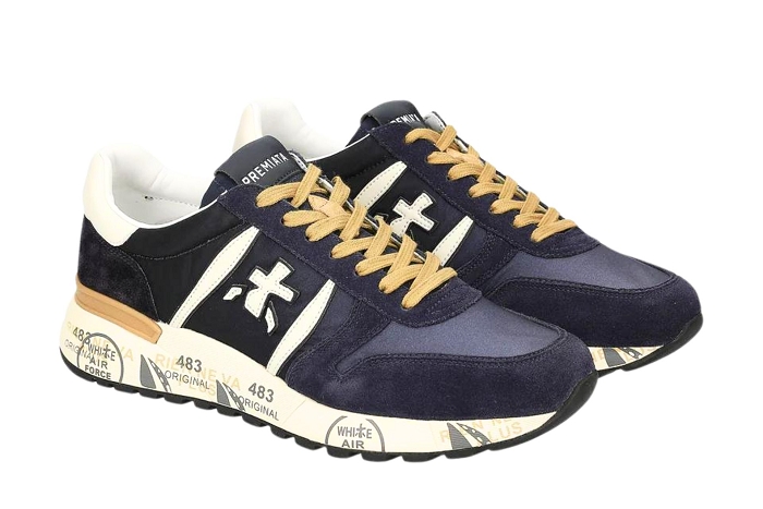 Premiata baskets lander 6904 bleu bleu3274601_3