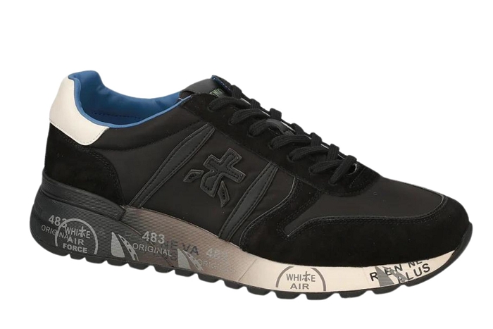 Premiata baskets lander 7079 noir noir3274701_5