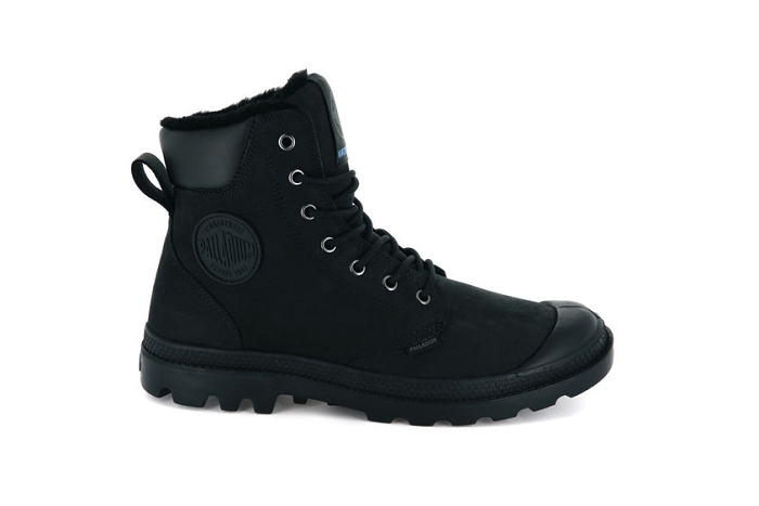 Palladium boots bottines pampa sport cuff waterproof noir