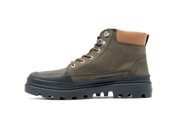 Palladium boots bottines pallatroop opercuff kaki3277501_2