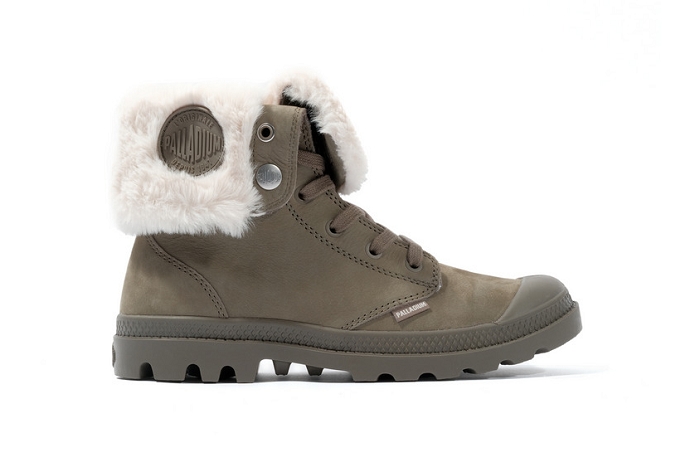 Palladium boots bottines baggy  nbk fourree kaki