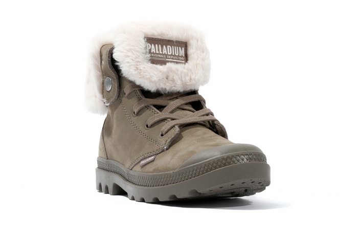 Palladium boots bottines baggy  nbk fourree kaki3277601_3