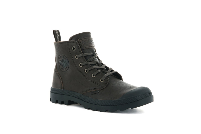 Palladium boots bottines pampa zip lth bison marron3278201_3