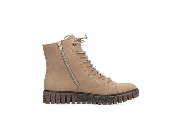 Rieker boots bottines y3421 taupe