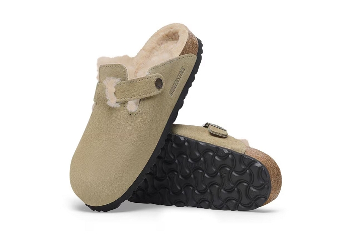 Birkenstock pantoufle boston 1028299 leve kaki3281801_3