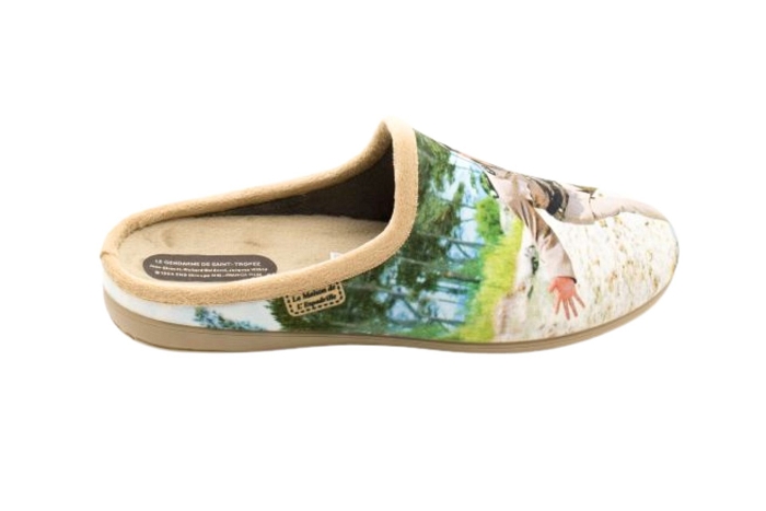 Maison espadrille pantoufle 6771 7 beige