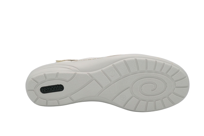 Remonte derby r7601sandalette blanc or3295801_4