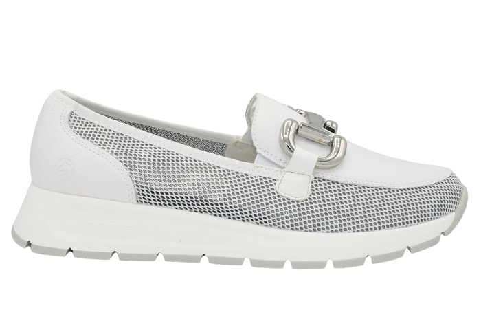 Remonte mocassin d2g02 moc blanc