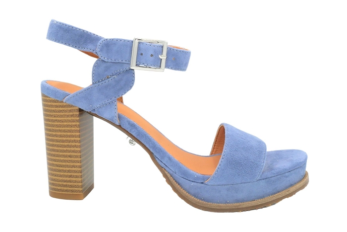 Mamzelle nu pieds sandale jain sand t50 bleu jean